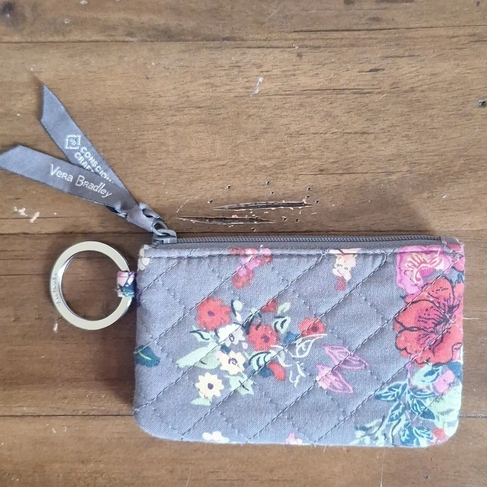 Vera Bradley Blooming Crossbody Bag Plus a Matching Wallet